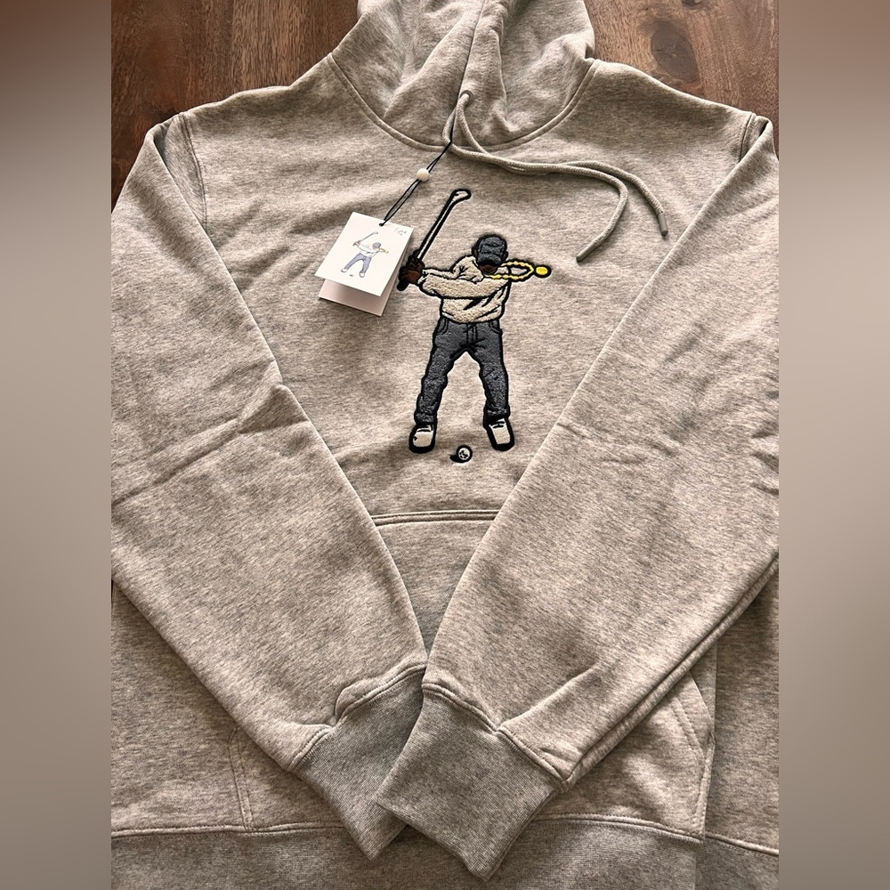 NWT- Swingman Logo Hoodie- Eastside Golf Gray Sz Small - Picture 3 of 10